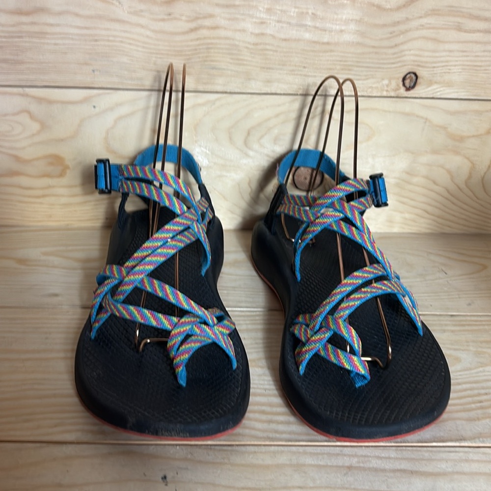 Chaco rainbow Colorful Strappy Sandals size‎ 12 - Picture 6 of 11